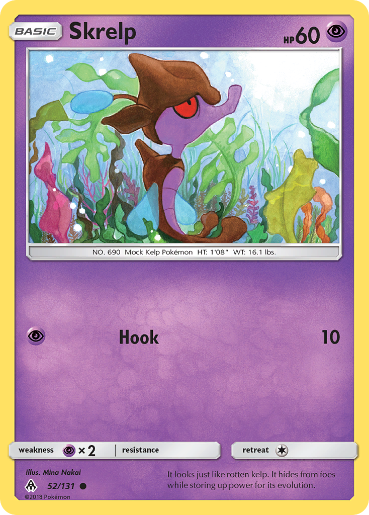 Skrelp 52 Common card from Forbidden Light