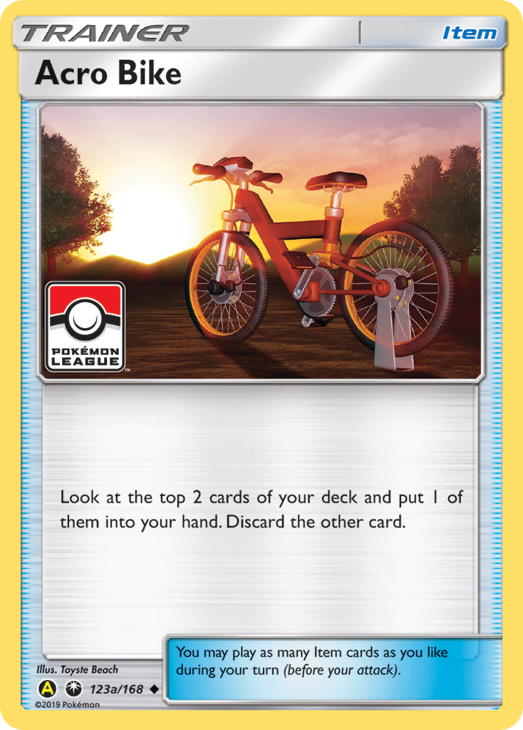 Acro Bike 123a Uncommon card from Celestial Storm