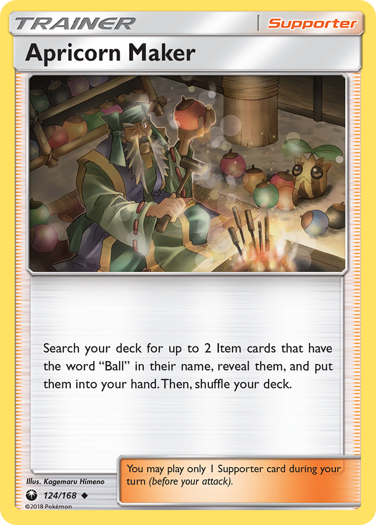 Apricorn Maker 124 Uncommon card from Celestial Storm