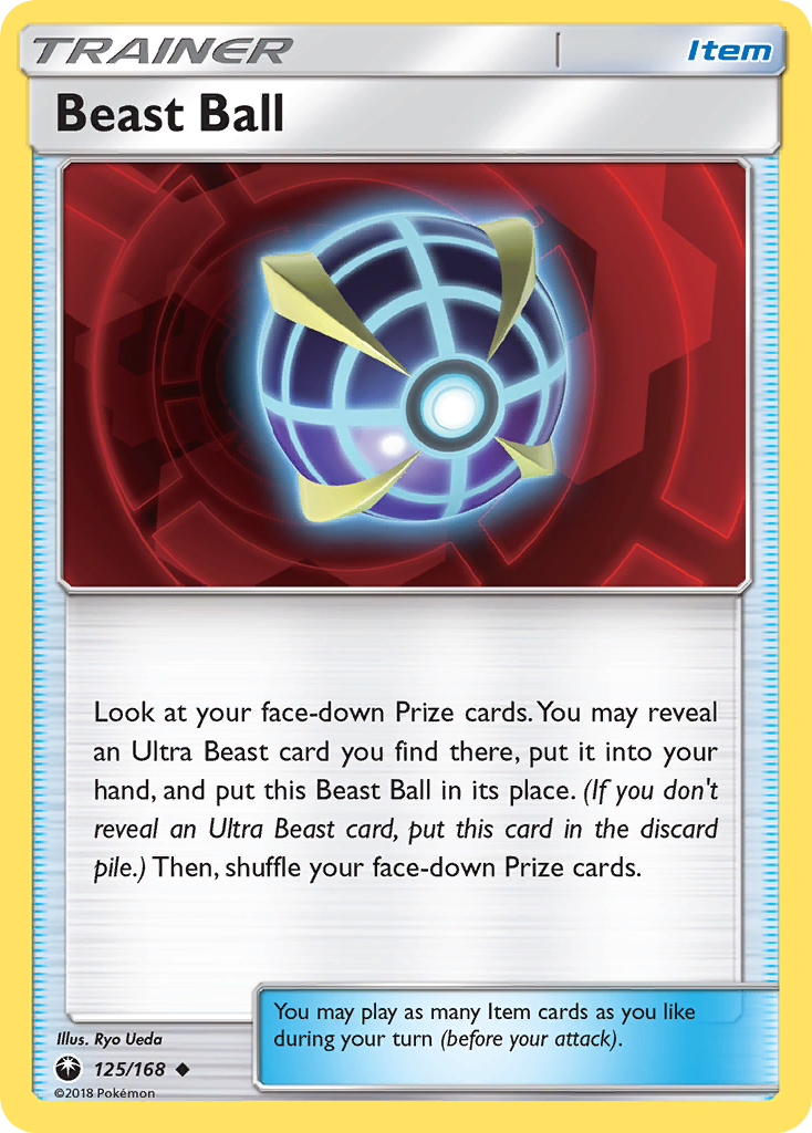Beast Ball 125/168 Uncommon card from Celestial Storm