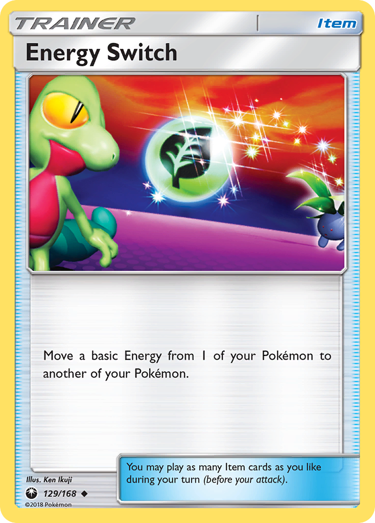 Energy Switch 129 Uncommon card from Celestial Storm
