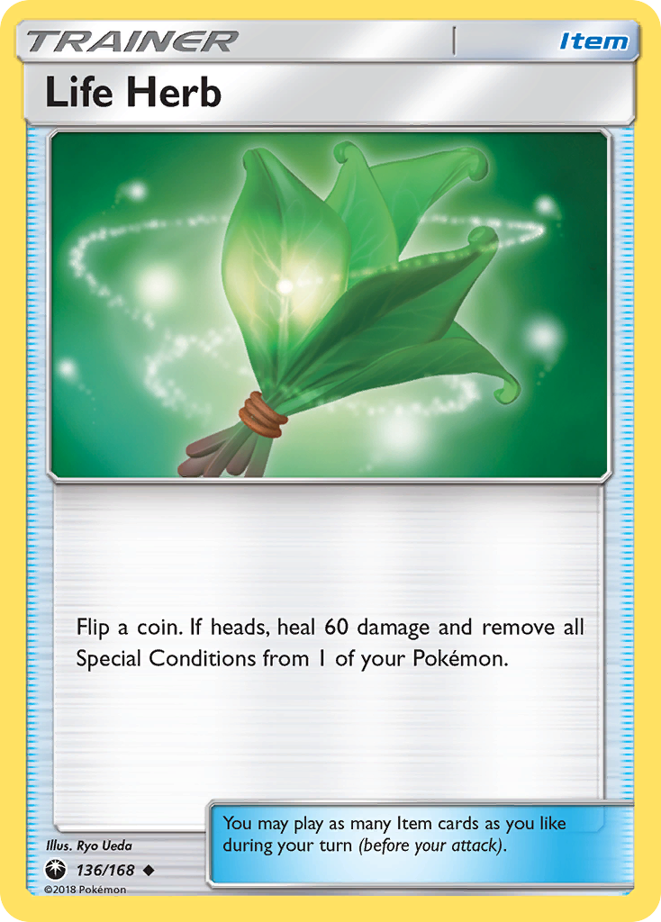 Life Herb 136 Uncommon card from Celestial Storm