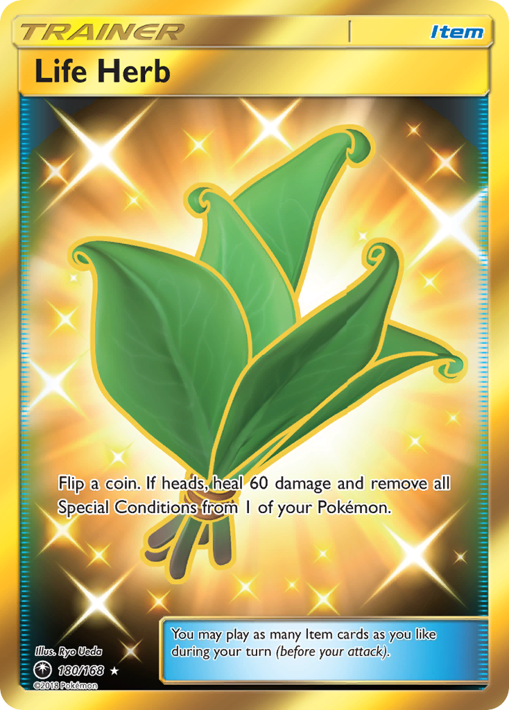 Life Herb 180 Rare Secret card from Celestial Storm