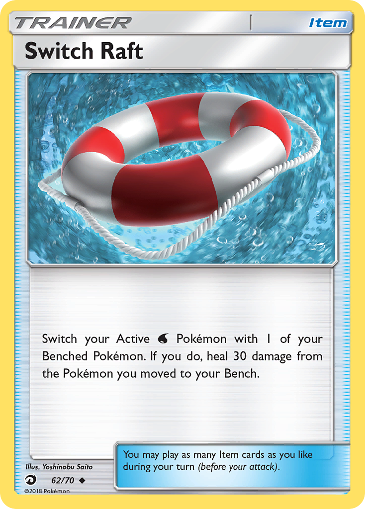 Switch Raft 62/70 Uncommon card from Dragon Majesty