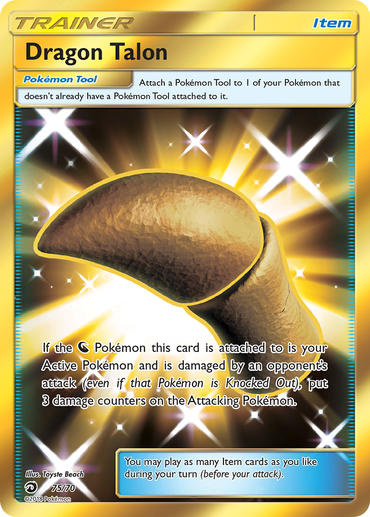 Dragon Talon 75/70 Rare Secret card from Dragon Majesty