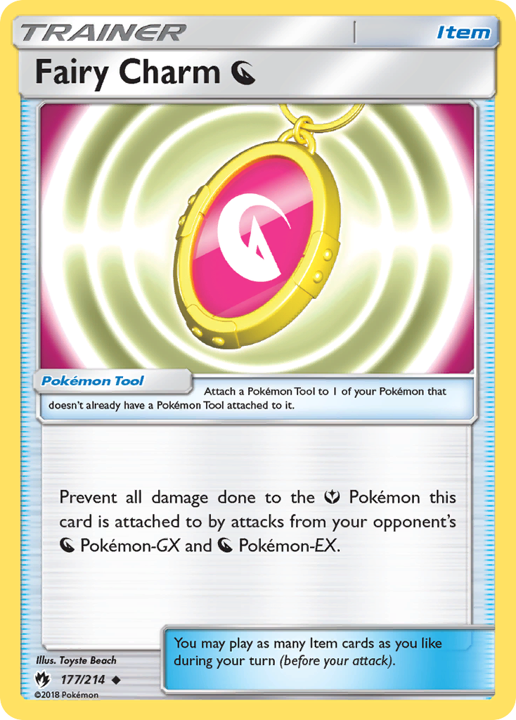Fairy Charm Dragon 177 Uncommon card from Lost Thunder