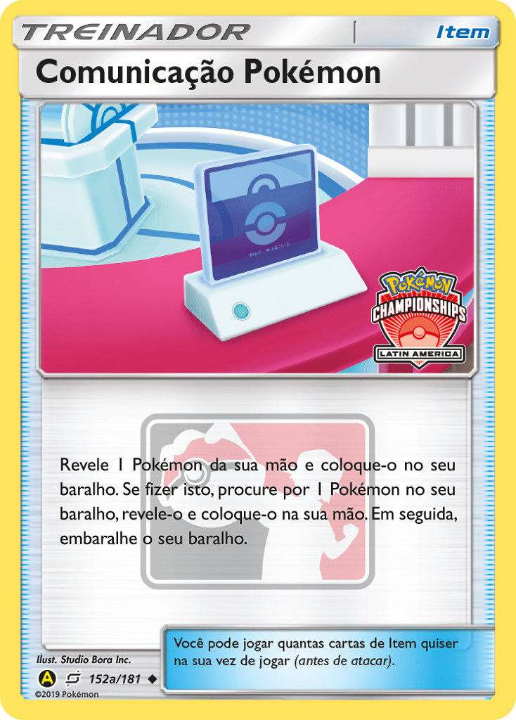 Pokémon Communication 152a Uncommon card from Team Up