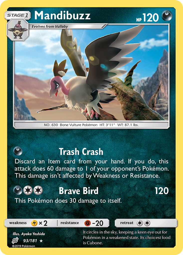 Mandibuzz 93 Rare card from Team Up
