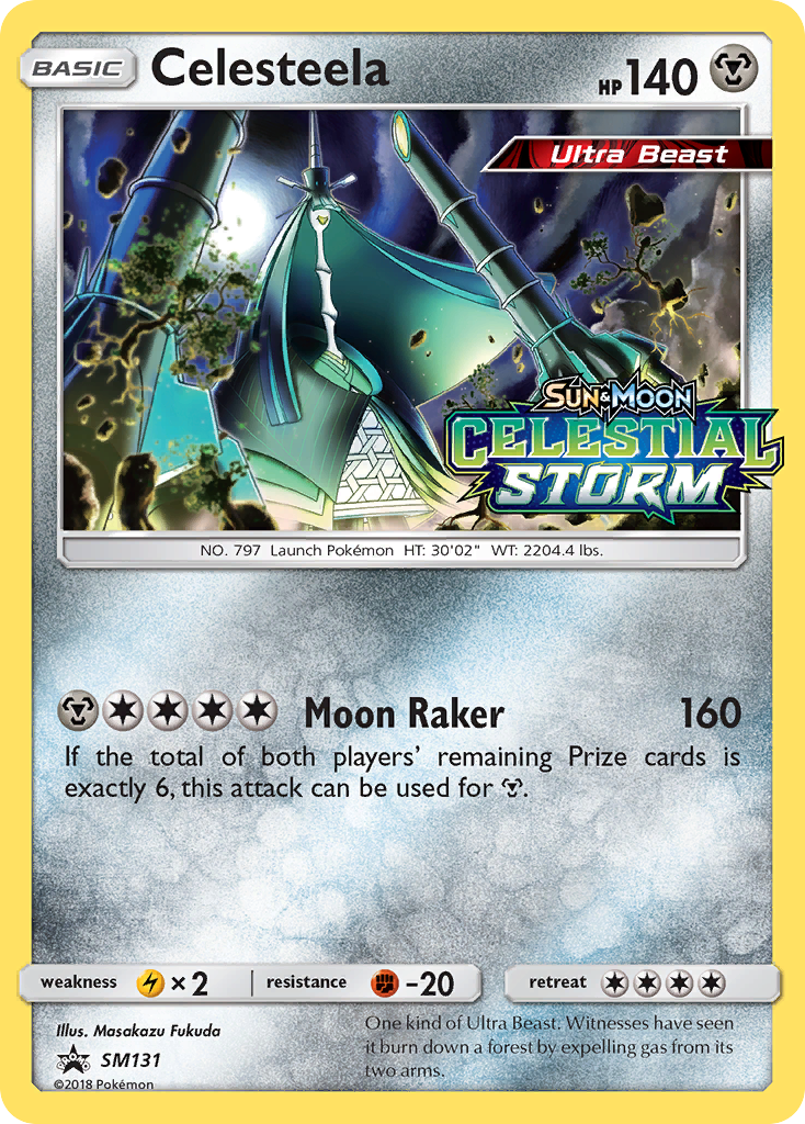 Celesteela SM131/248 Promo card from SM Black Star Promos