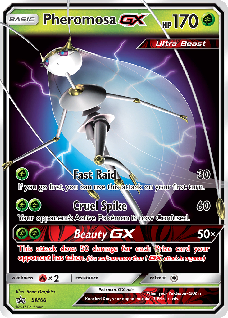 Pheromosa-GX SM66 Promo card from SM Black Star Promos