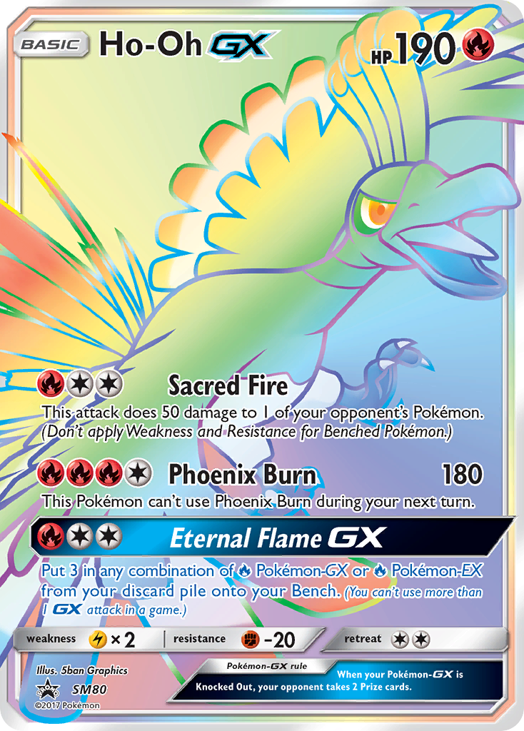 Ho-Oh-GX SM80 Promo card from smp