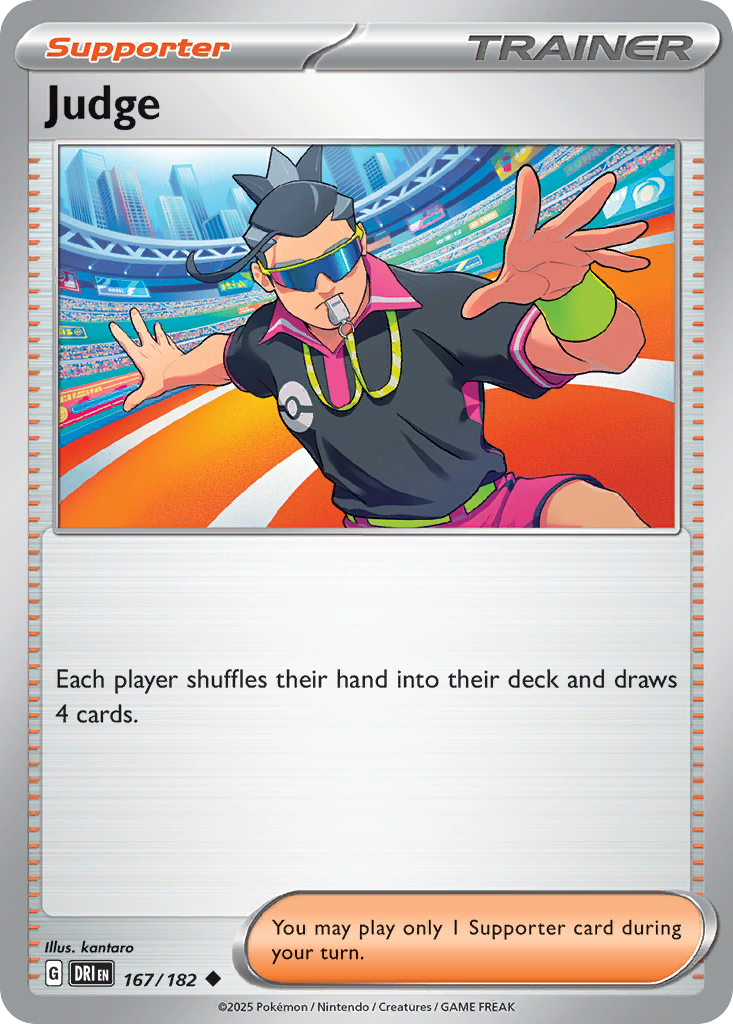 Judge 167 Uncommon card from Destined Rivals