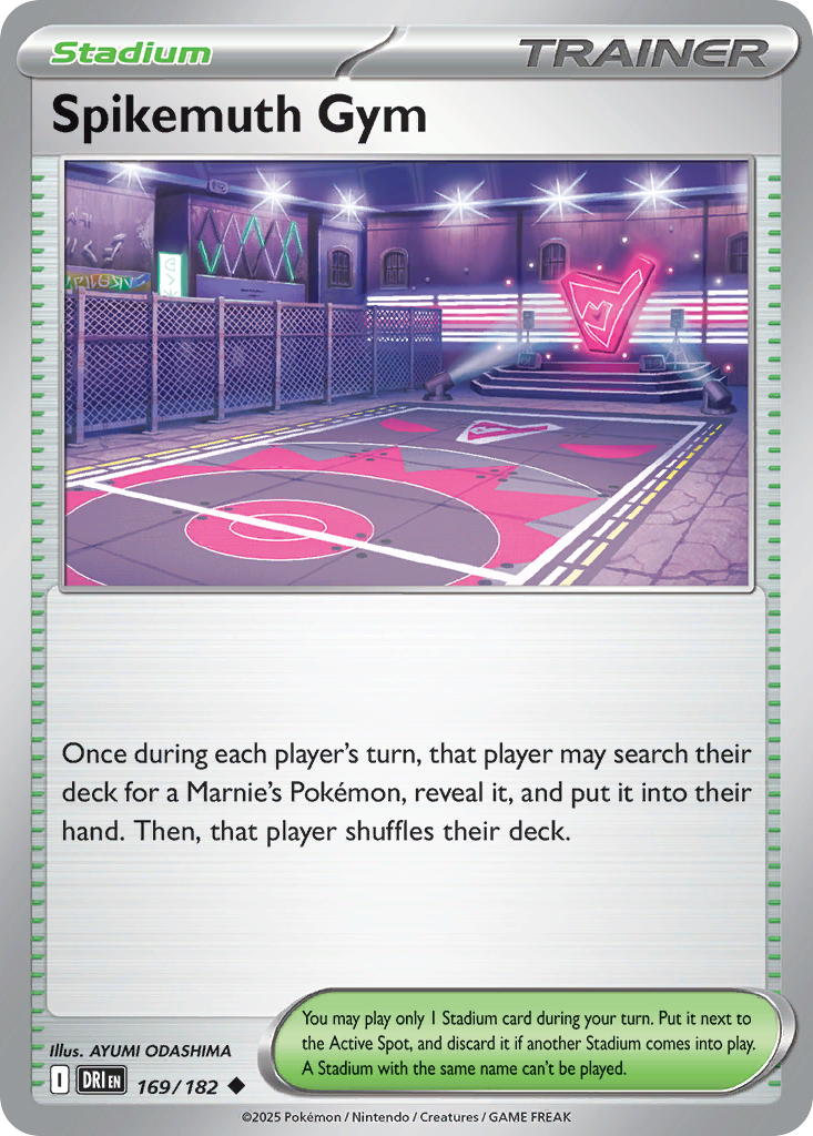 Spikemuth Gym 169/182 Uncommon card from Destined Rivals