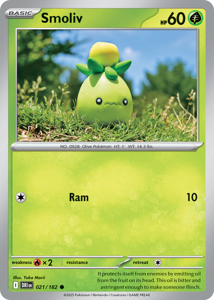 Smoliv 21 Common card from Destined Rivals