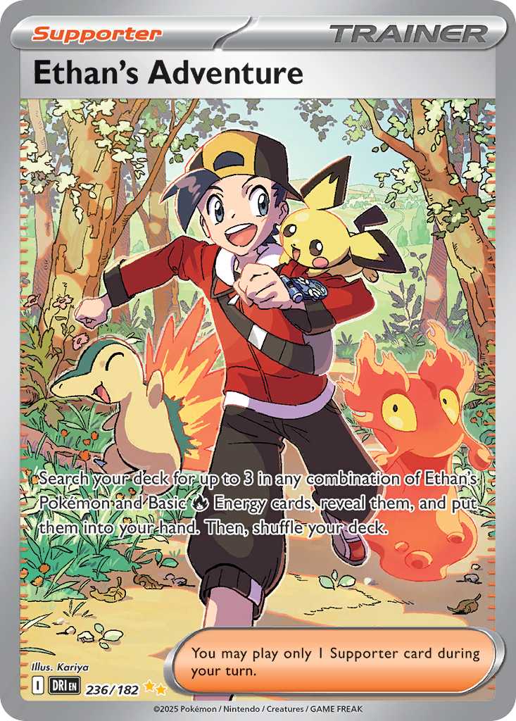 Ethan's Adventure 236 Special Illustration Rare card from Destined Rivals