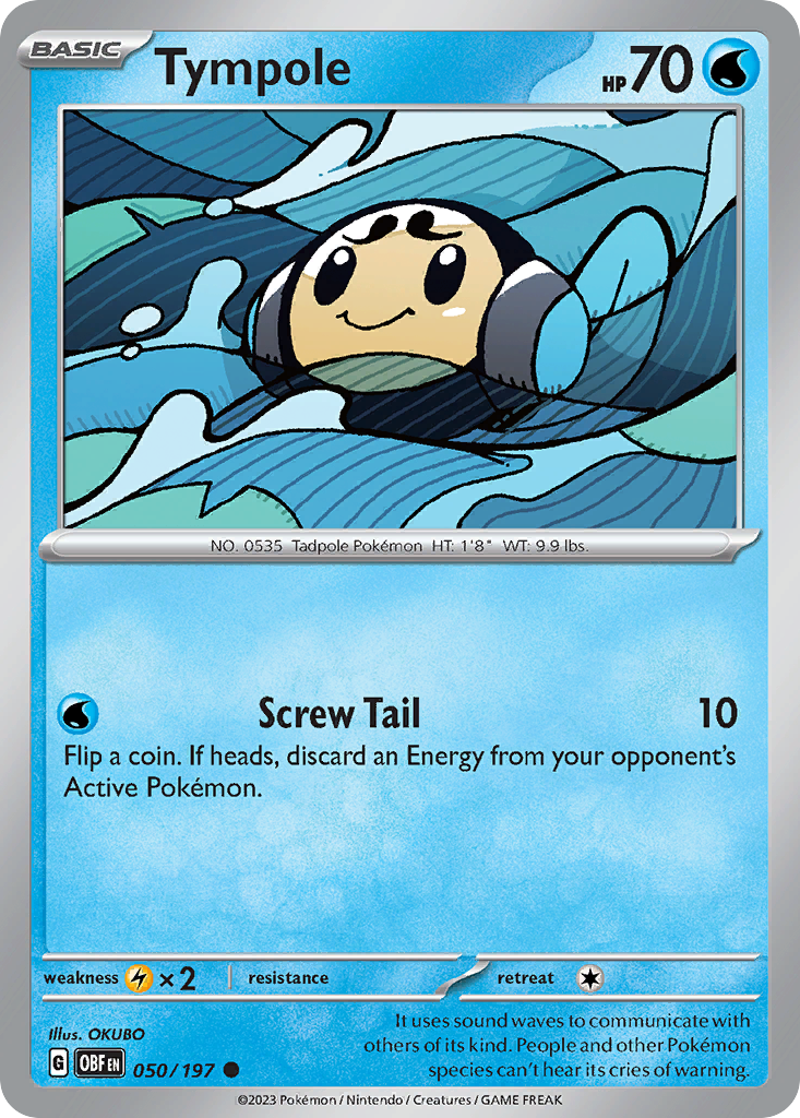 Tympole 50 Common card from Obsidian Flames