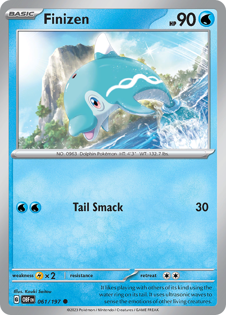 Finizen 61 Common card from Obsidian Flames