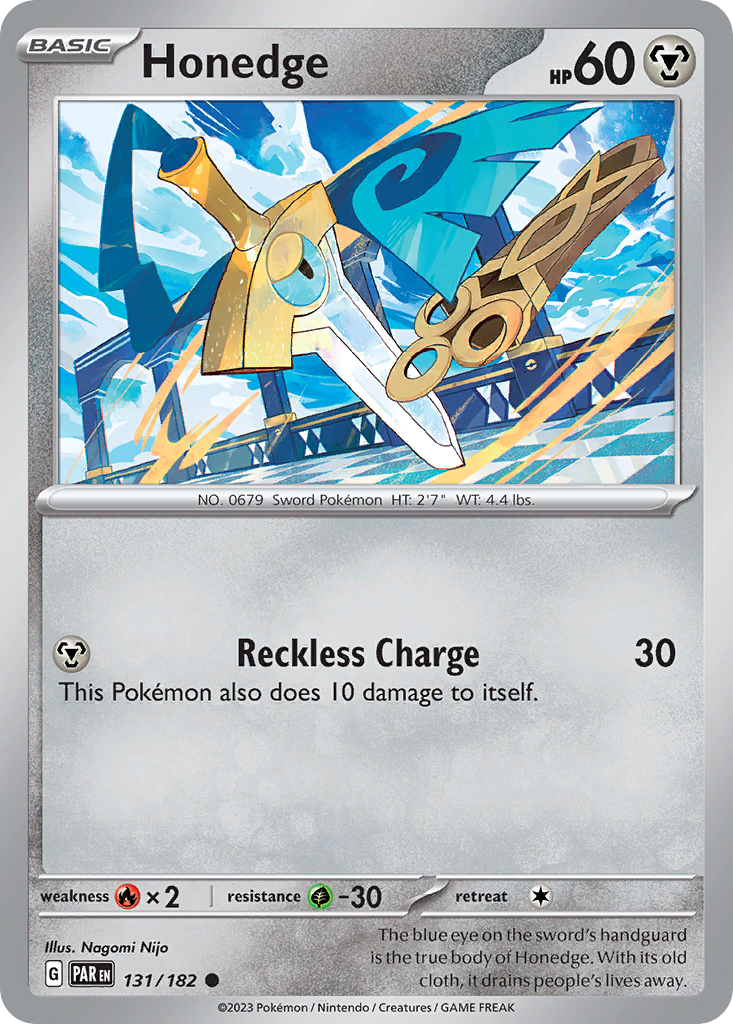 Honedge 131 Common card from Paradox Rift