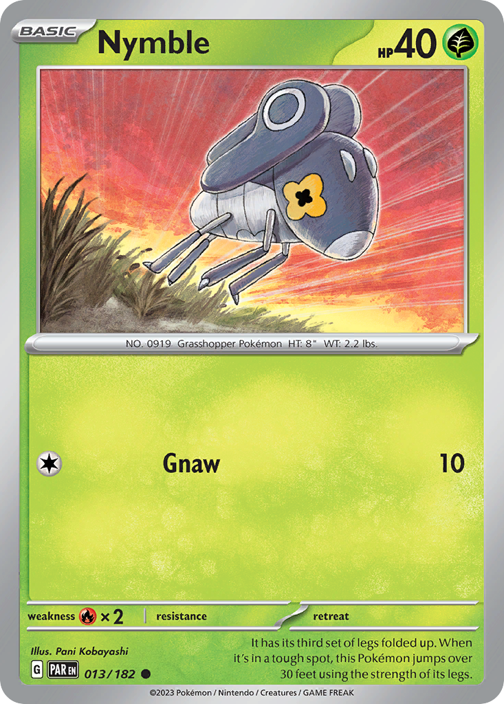 Nymble 13 Common card from Paradox Rift