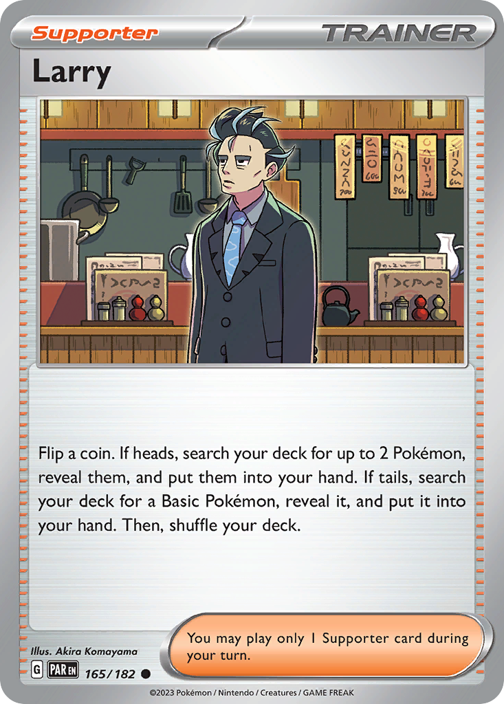 Larry 165/182 Common card from Paradox Rift