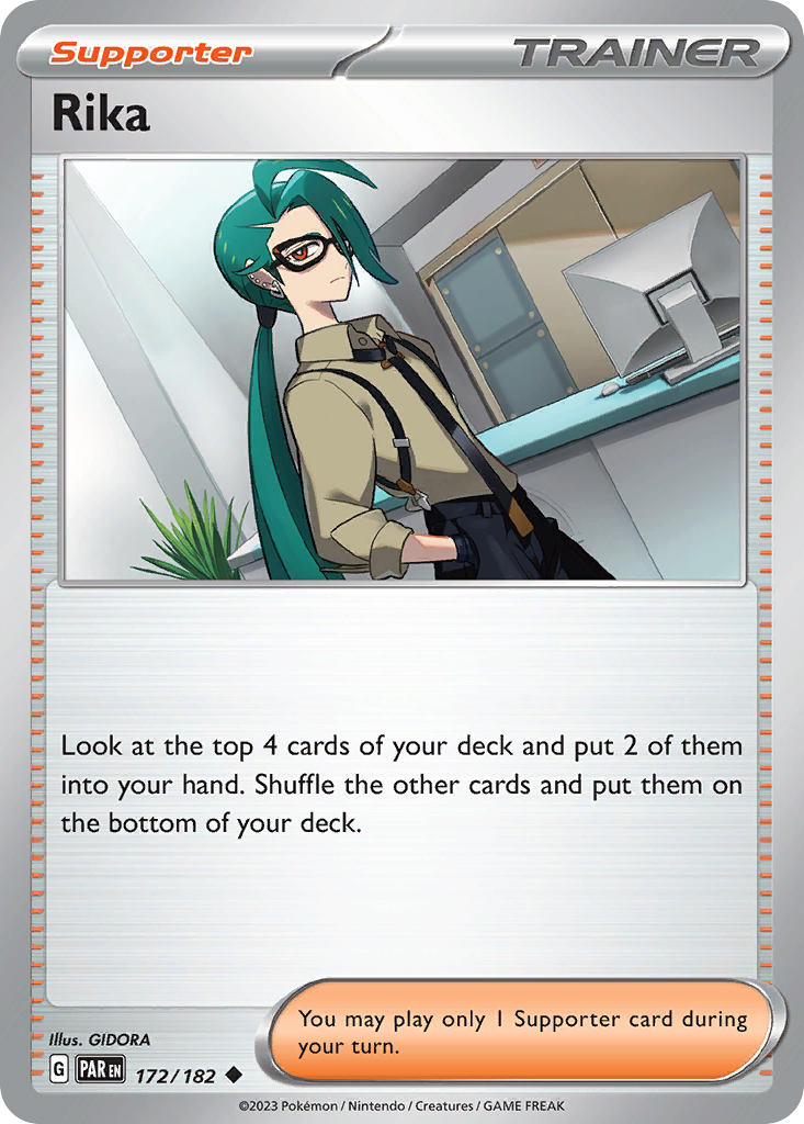 Rika 172 Uncommon card from Paradox Rift