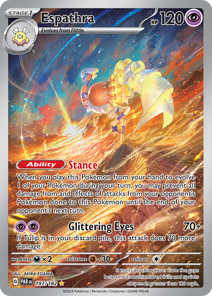 Espathra 197 Illustration Rare card from Paradox Rift