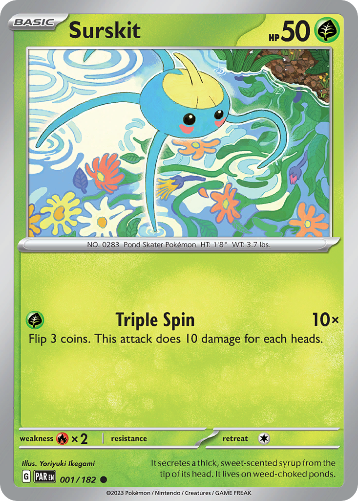 Surskit 1 Common card from Paradox Rift