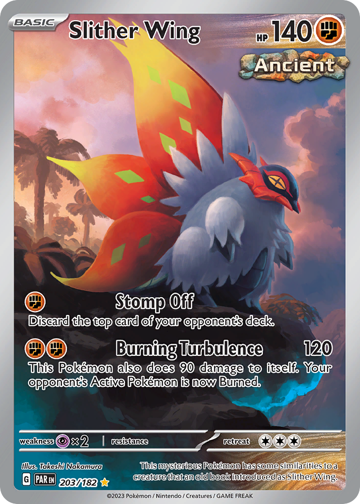 Slither Wing 203 Illustration Rare card from Paradox Rift