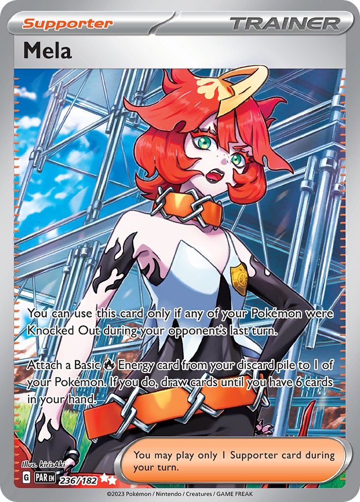 Mela 236 Ultra Rare card from Paradox Rift