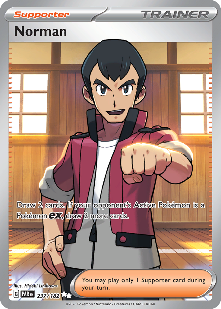 Norman 237 Ultra Rare card from Paradox Rift