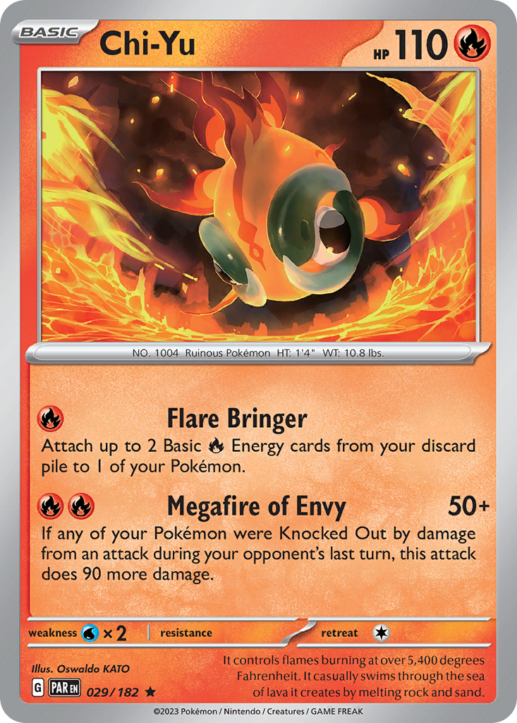 Chi-Yu 29 Rare card from Paradox Rift