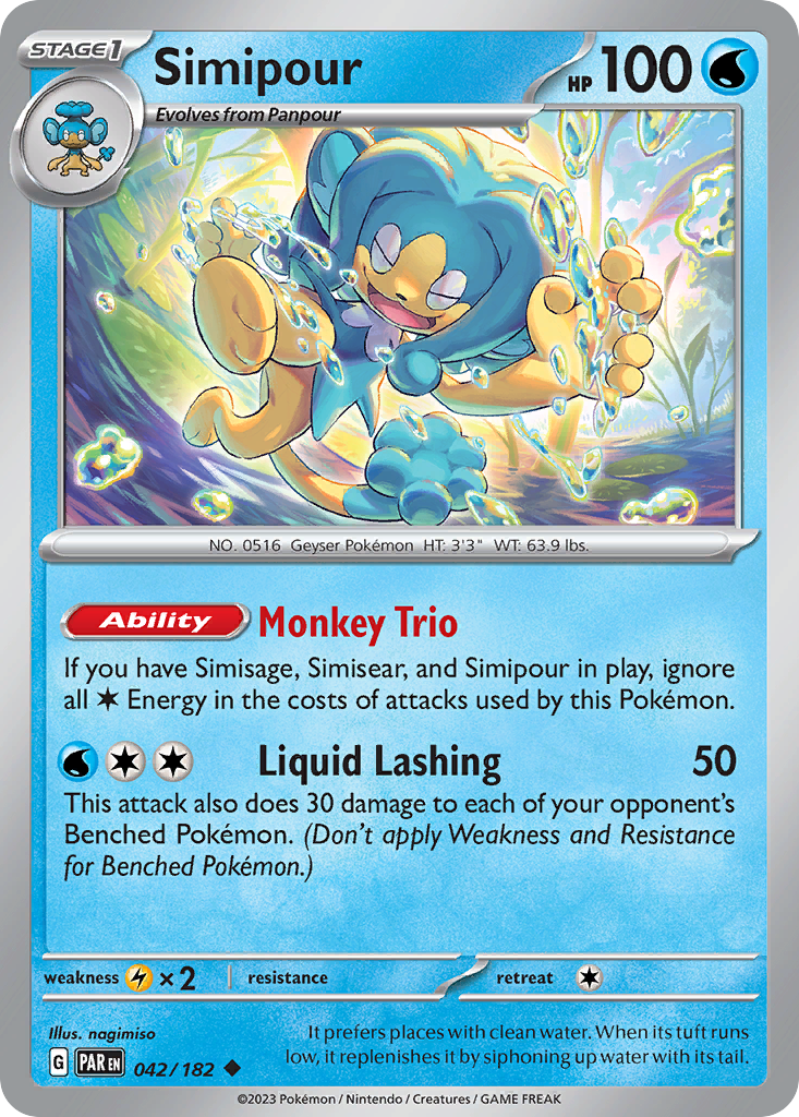 Simipour 42 Uncommon card from Paradox Rift