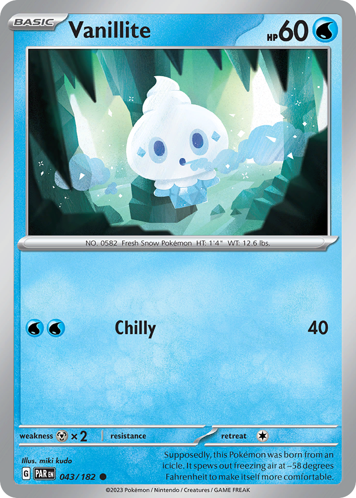 Vanillite 43 Common card from Paradox Rift