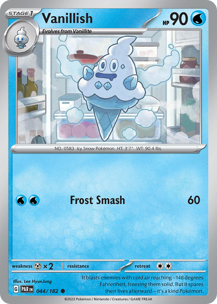 Vanillish 44 Common card from Paradox Rift