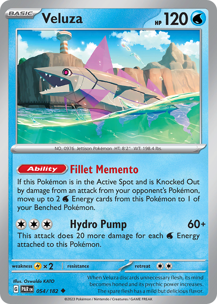 Veluza 54 Uncommon card from Paradox Rift