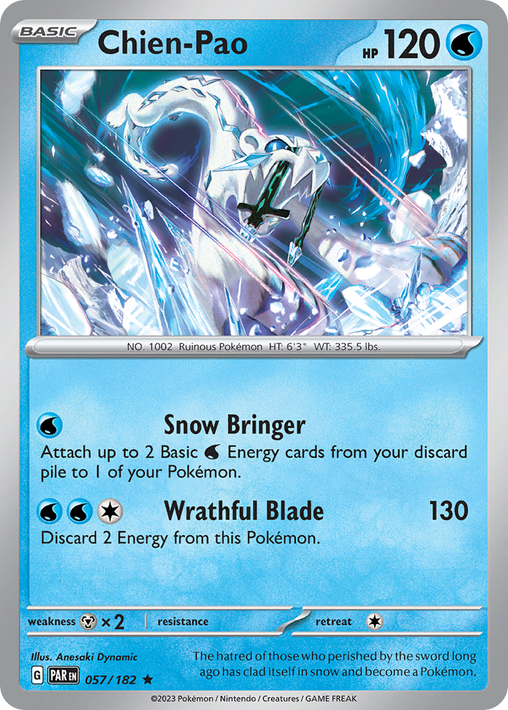 Chien-Pao 57 Rare card from Paradox Rift
