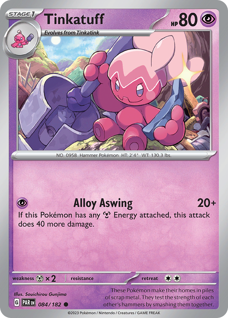 Tinkatuff 84 Common card from Paradox Rift