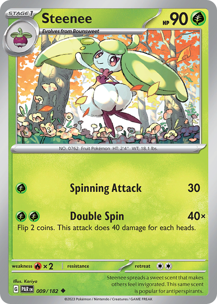 Steenee 9 Uncommon card from Paradox Rift