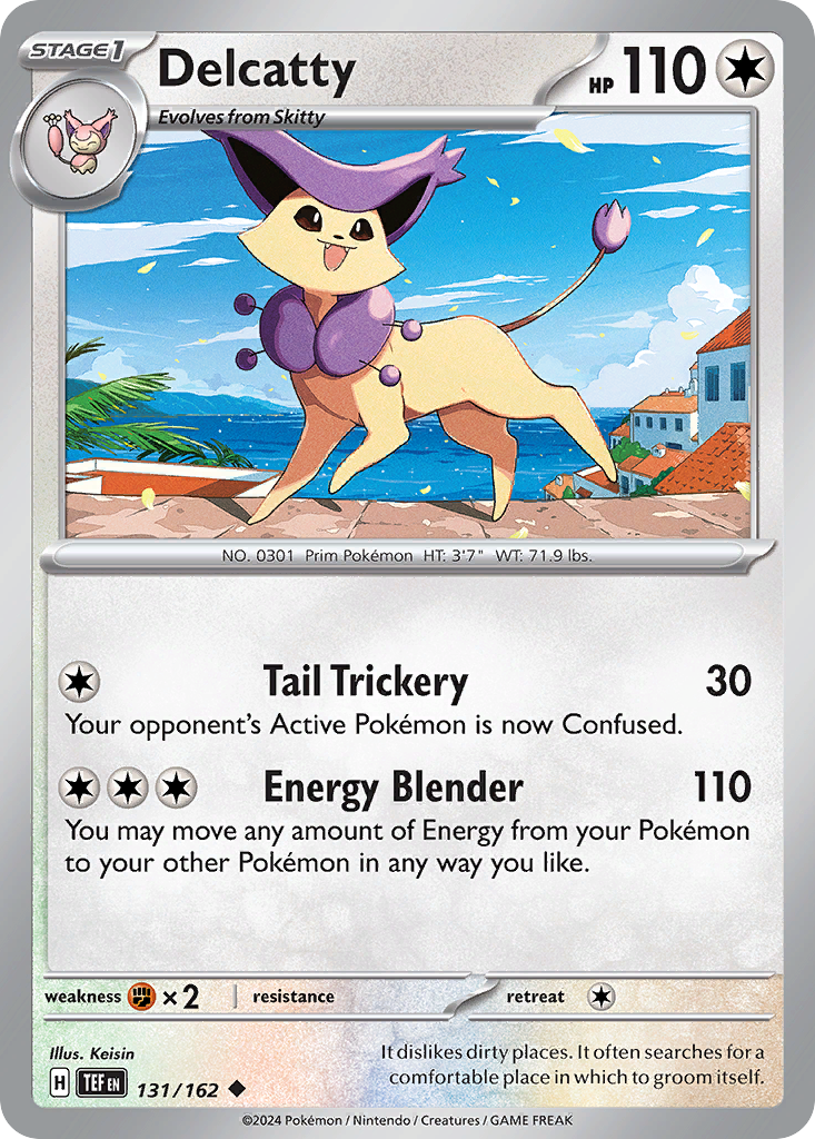 Delcatty 131 Uncommon card from Temporal Forces