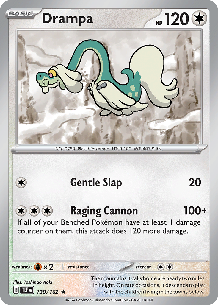 Drampa 138/162 Rare card from Temporal Forces
