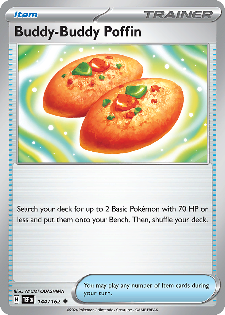 Buddy-Buddy Poffin 144 Uncommon card from Temporal Forces