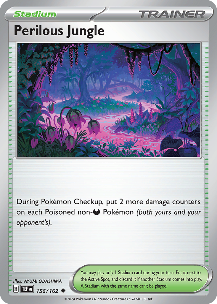 Perilous Jungle 156 Uncommon card from Temporal Forces