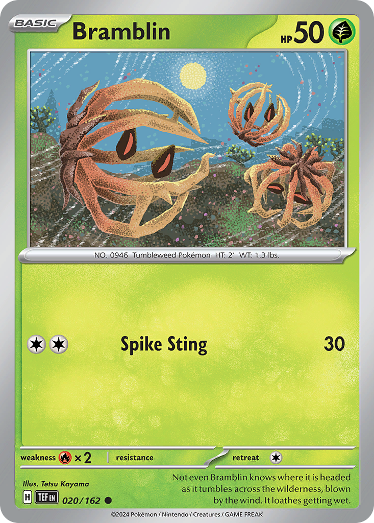 Bramblin 20/162 Common card from Temporal Forces