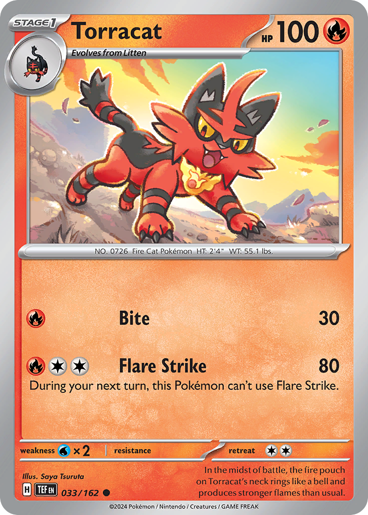 Torracat 33 Common card from Temporal Forces