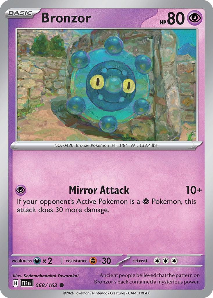 Bronzor 68/162 Common card from Temporal Forces