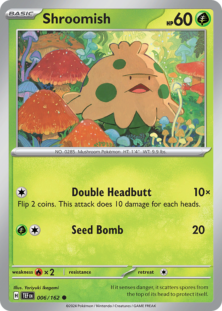 Shroomish 6 Common card from Temporal Forces