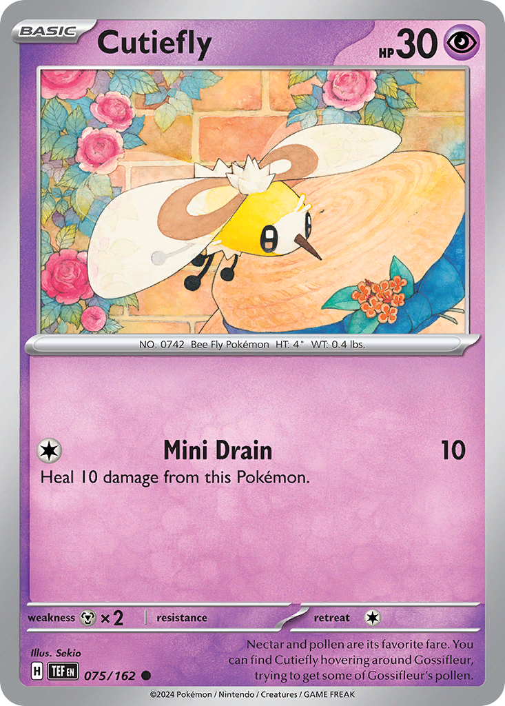 Cutiefly 75/162 Common card from Temporal Forces
