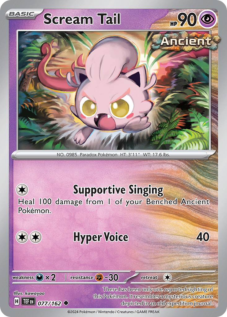 Scream Tail 77 Uncommon card from Temporal Forces