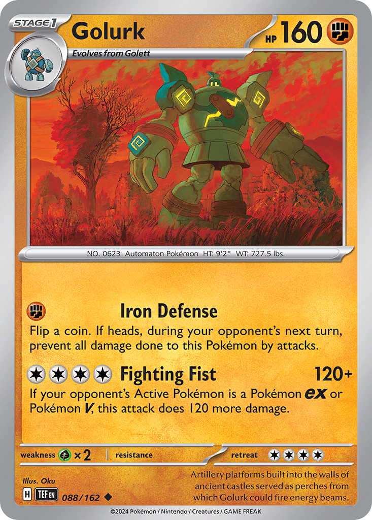 Golurk 88 Uncommon card from Temporal Forces