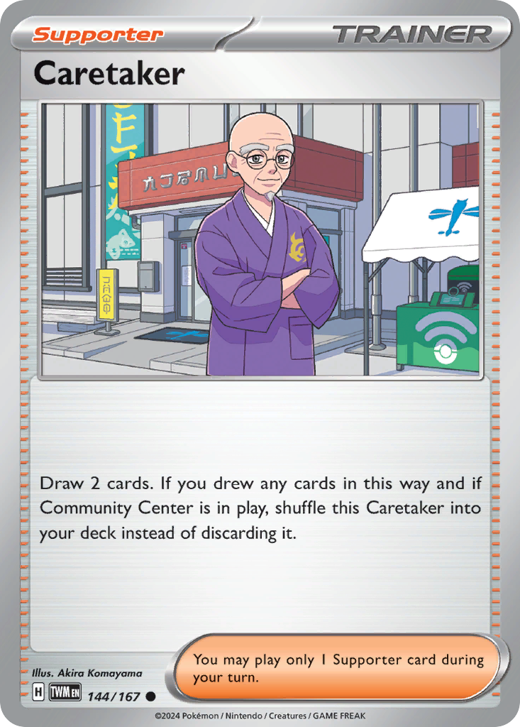 Caretaker 144/167 Common card from Twilight Masquerade